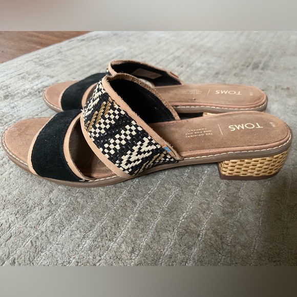 Toms Mariposa Two Tone slides - Picture 3 of 5